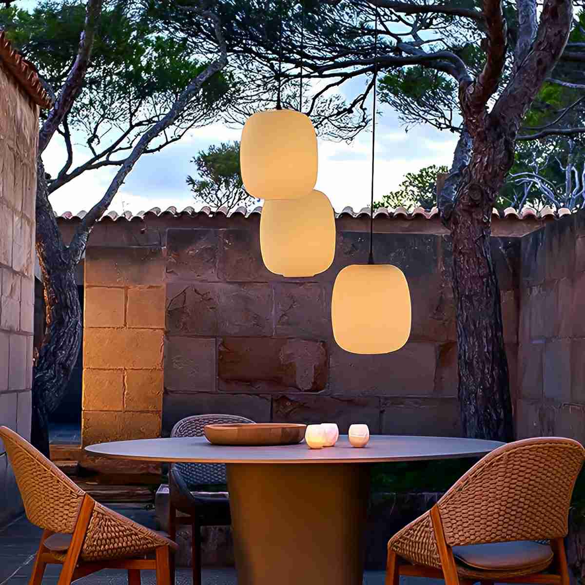 Waterproof Outdoor Hanging Pendant Light