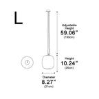 Waterproof Outdoor Hanging Pendant Light
