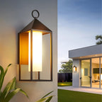 Modern Rustic Outdoor LED Porch Wall Lantern