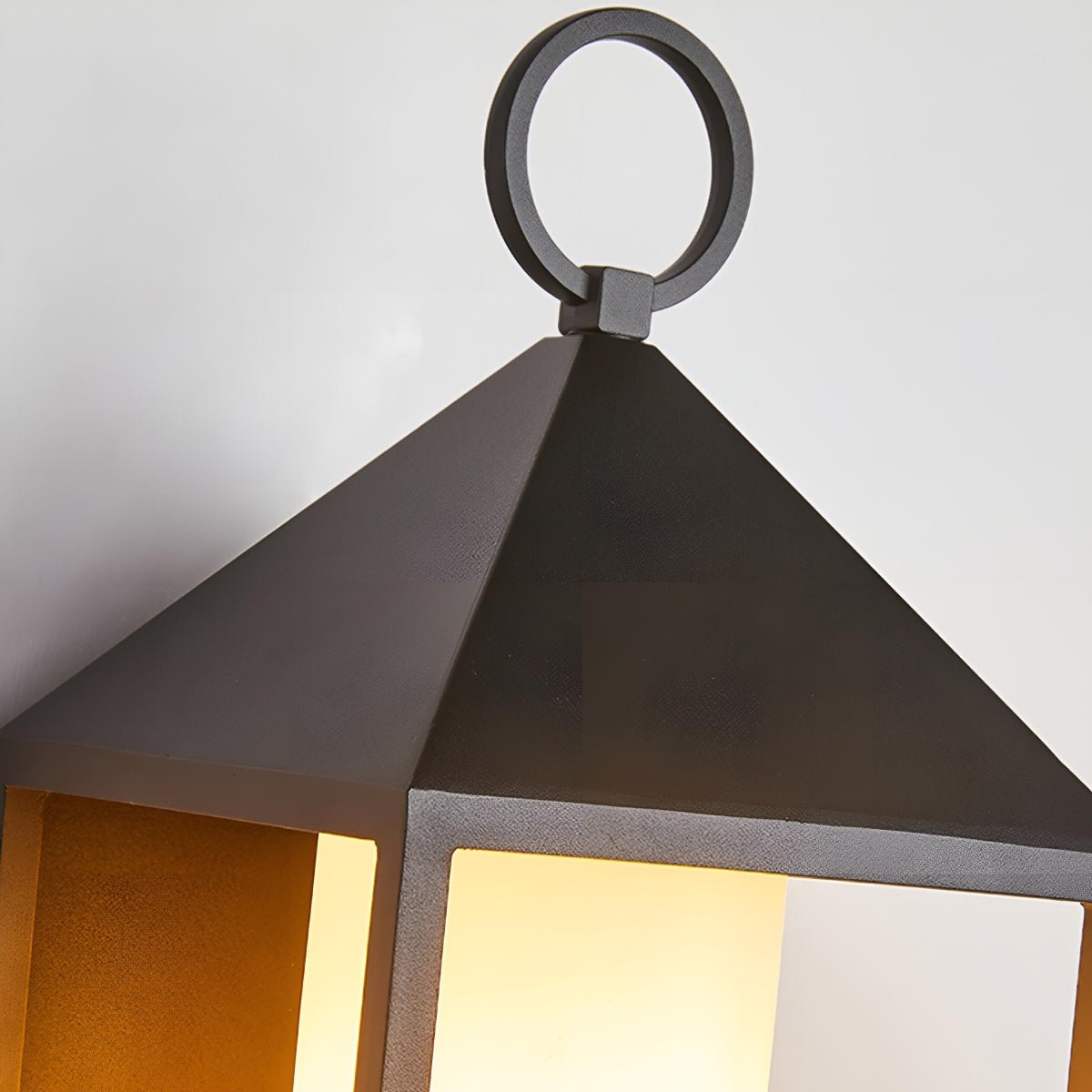 Modern Rustic Outdoor LED Porch Wall Lantern