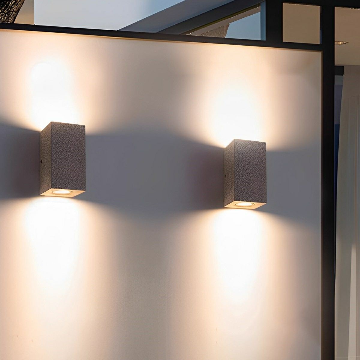 Waterproof Concrete Outdoor LED Porch Light