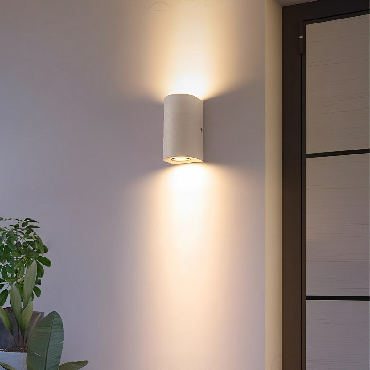 Waterproof Concrete Outdoor LED Porch Light