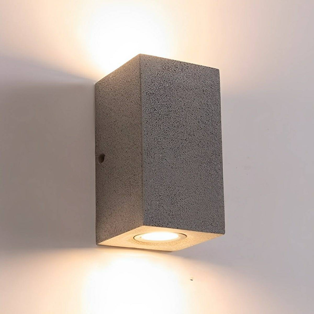 Waterproof Concrete Outdoor LED Porch Light