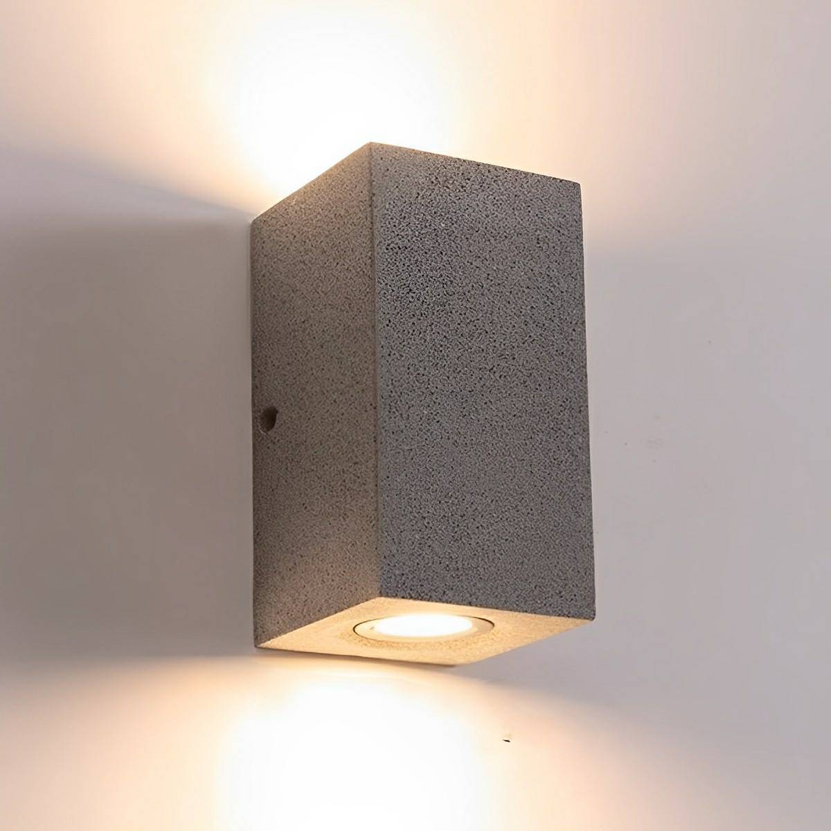Waterproof Concrete Outdoor LED Porch Light