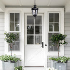 Rustic Waterproof Outdoor Hanging Lantern Pendant Light