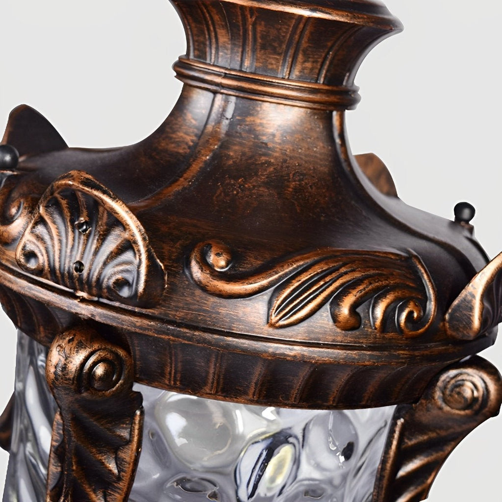 Rustic Waterproof Outdoor Hanging Lantern Pendant Light