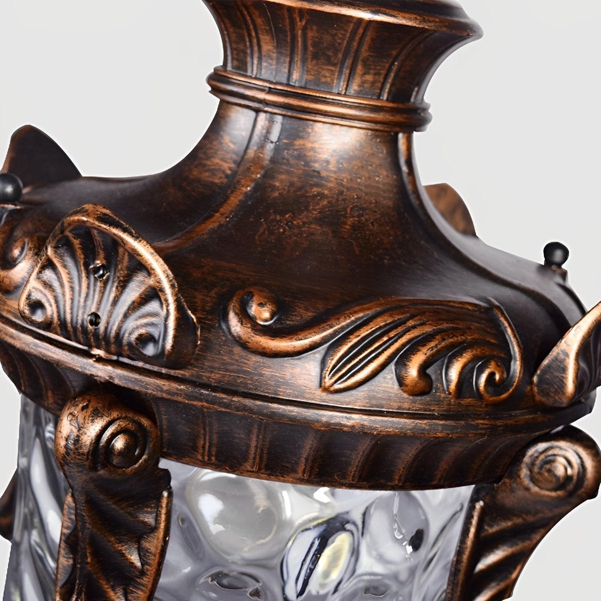 Rustic Waterproof Outdoor Hanging Lantern Pendant Light