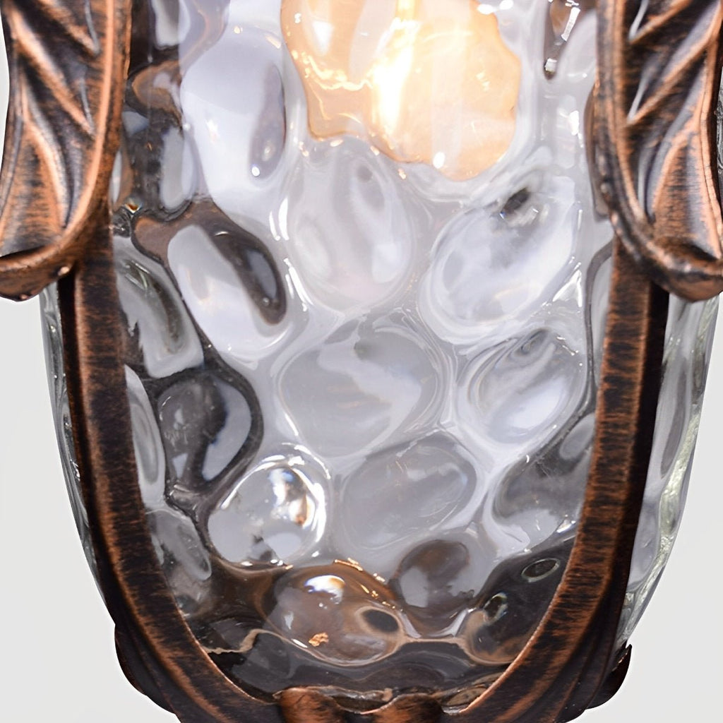 Rustic Waterproof Outdoor Hanging Lantern Pendant Light