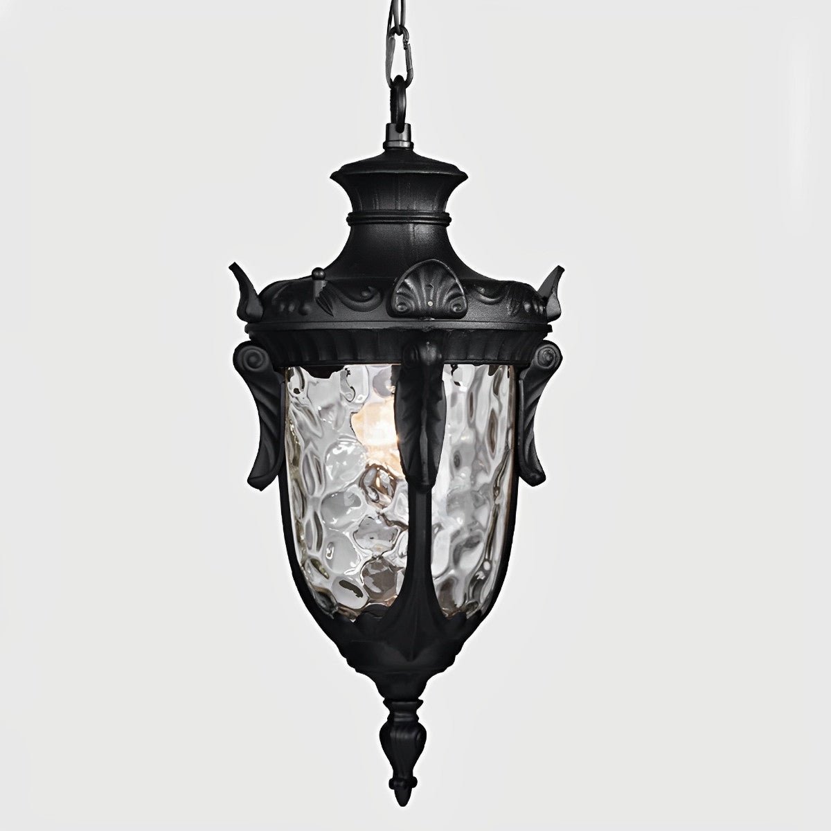 Rustic Waterproof Outdoor Hanging Lantern Pendant Light