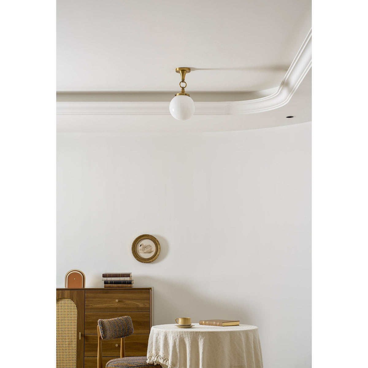 Orbin semi-flush