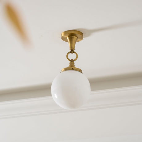 Orbin semi-flush