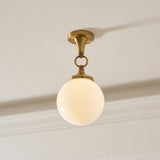 Orbin semi-flush