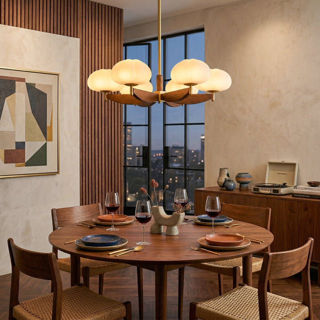 Willow chandelier lifestyle