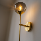 Zoria | Modern Elegant Glass Wall Sconce Light for Contemporary Interiors