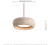 Anello dimensions: ring diameter 20 cm, height 7 cm; also linear bar options