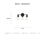 Bosco dimensions diagram