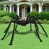 Real 61-inch giant hanging Halloween spider product photo