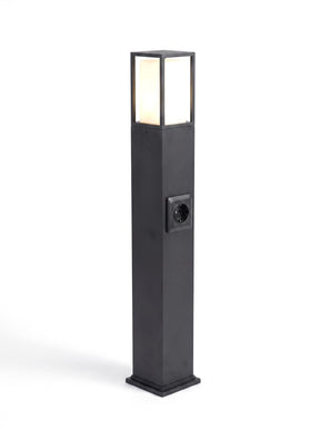 Cairn bollard path light, studio view on white