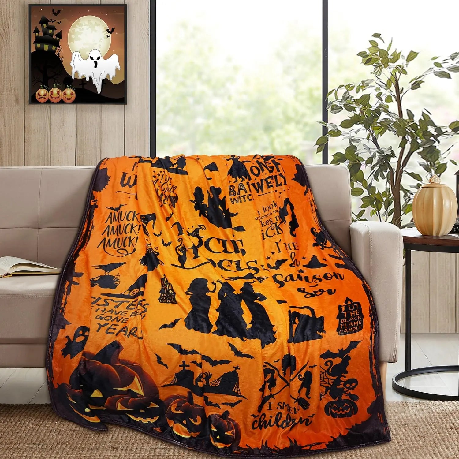 Sabrina witch blanket