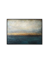 Wabi sabi collection canvas print — studio white