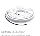 Filo specifications: 12 mm profile, 10/16/33 ft lengths, 24V, IP67