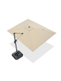 Cantilever Patio Umbrella 9x11.5 — studio white