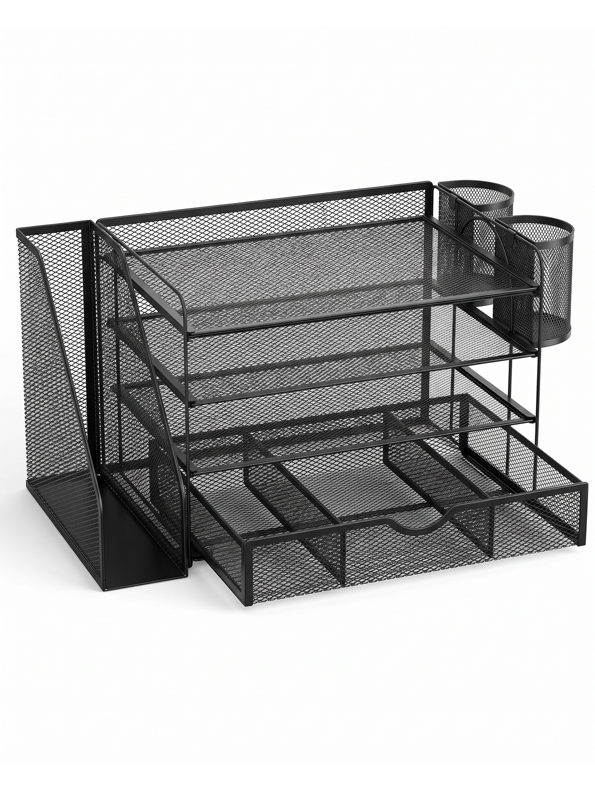 Ordine Mesh Desk Organizer — studio white