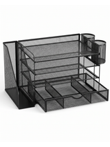 Ordine Mesh Desk Organizer — studio white
