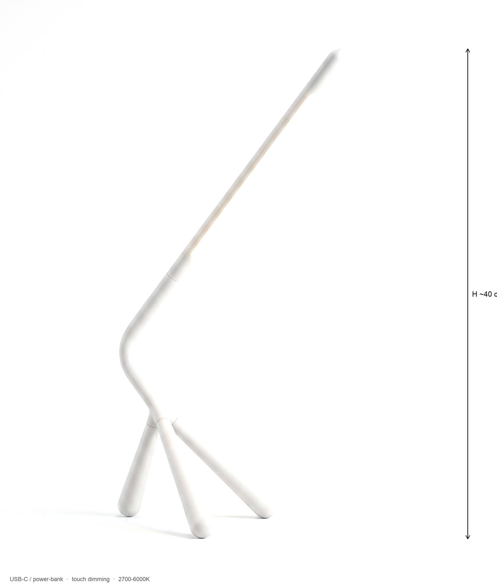 Heron reading lamp dimensions diagram