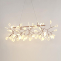 Firefly sputnik crossbar chandelier