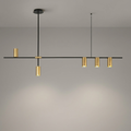 Geometric cage pendant chandelier
