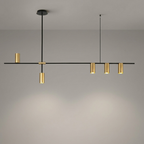 Geometric cage pendant chandelier