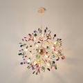 Modern agate stone chandelier
