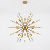 24-light sputnik chandelier studio photo on white background