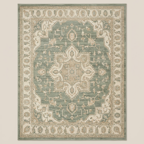 Wrenna rug in a living room