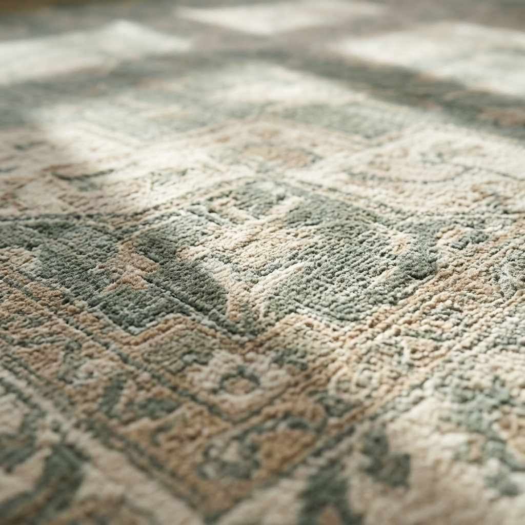 Wrenna rug in an entryway