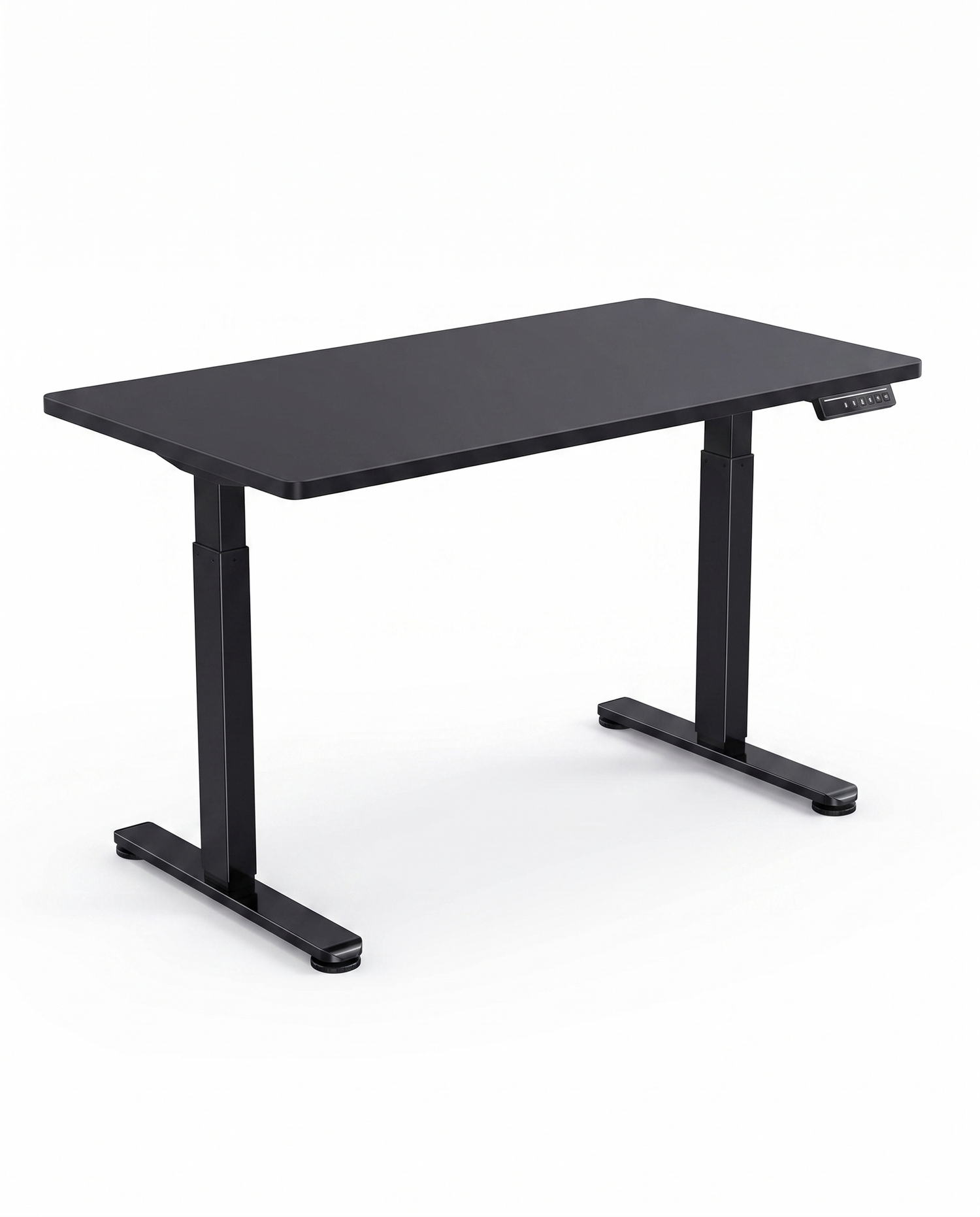 Altura electric standing desk, black, studio on white