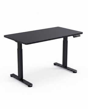 Altura electric standing desk, black, studio on white