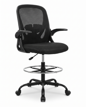 Perch tall drafting chair, studio on white