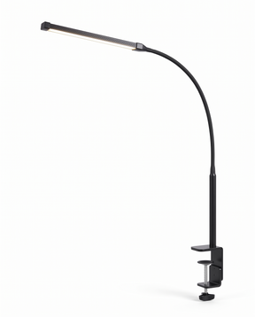 Arco gooseneck clamp desk lamp, studio on white