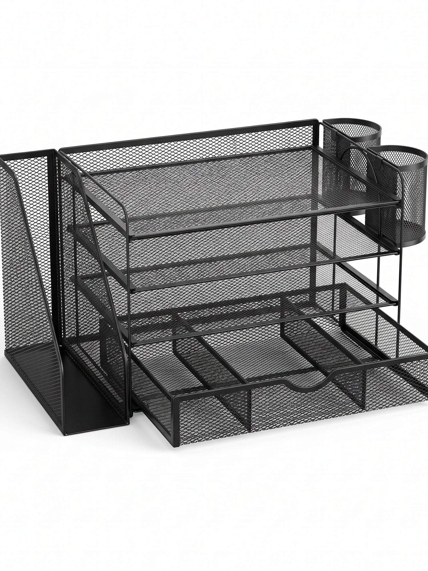 Ordine multi-tier desk organizer, studio on white