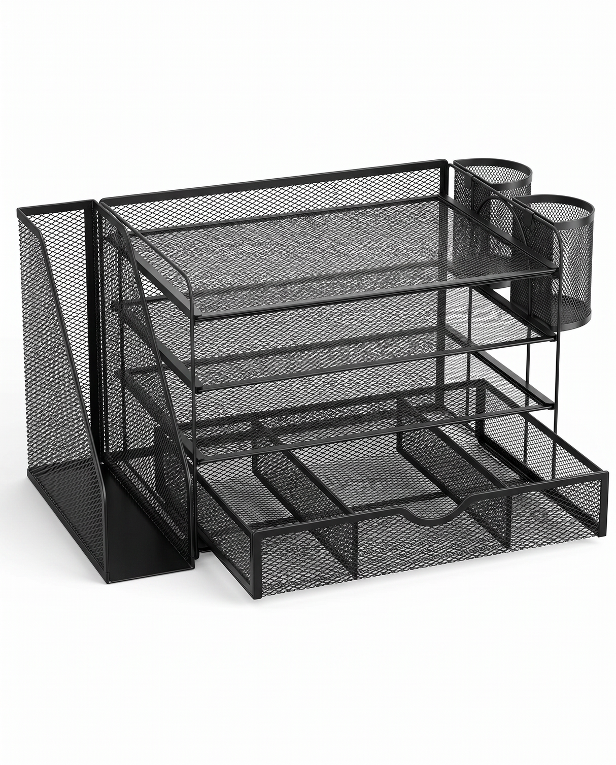 Ordine multi-tier desk organizer, studio on white