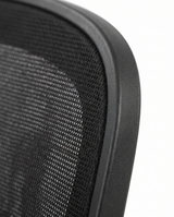Perch breathable mesh back, close-up