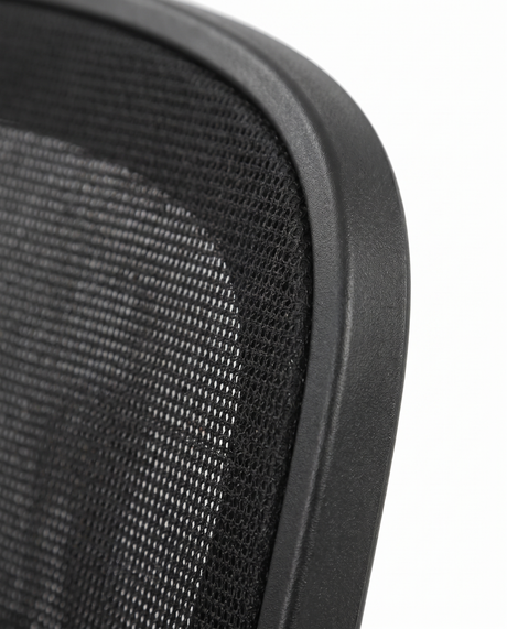 Perch breathable mesh back, close-up