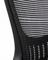Brisa ribbed mesh back, close-up