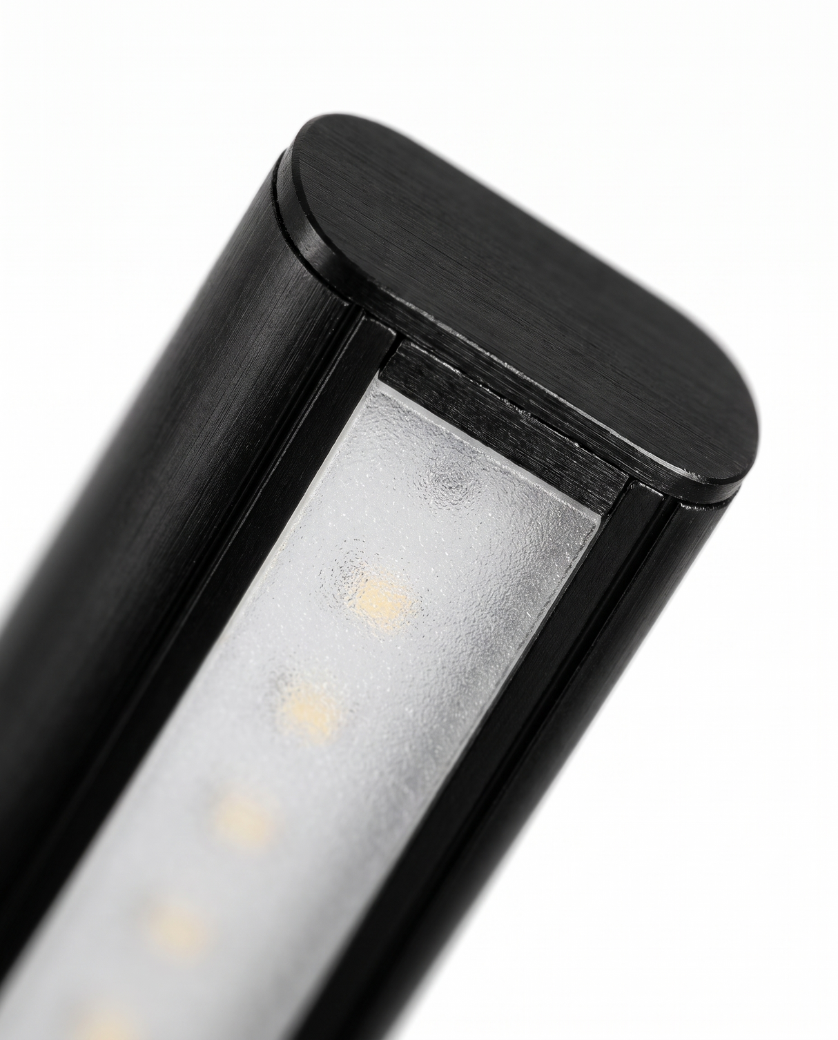 Solene LED bar diffuser end, close-up