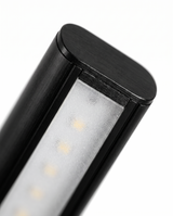 Solene LED bar diffuser end, close-up