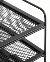 Ordine steel mesh tray detail, close-up