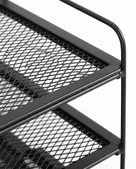 Ordine steel mesh tray detail, close-up