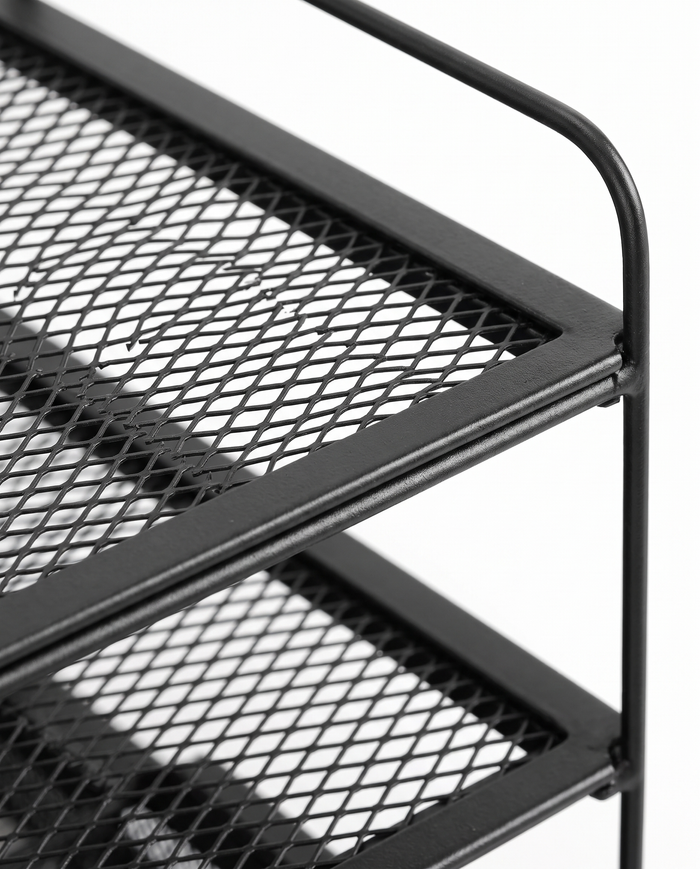 Ordine steel mesh tray detail, close-up